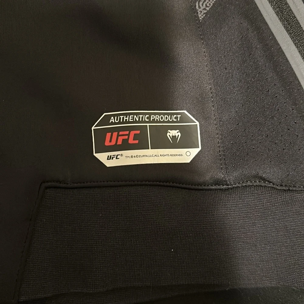 UFC Mens XL Venum zip Hoodie-Justin Gaethje - Picture 6 of 12